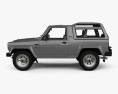 Daihatsu Rocky Wagon 1987 3D模型 侧视图