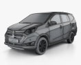 Daihatsu Astra Sigra 2020 3d model wire render