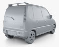 Daihatsu Move 2001 3D模型