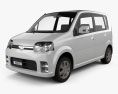Daihatsu Move Custom 2004 3D-Modell