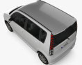 Daihatsu Move Custom 2004 3D-Modell Draufsicht