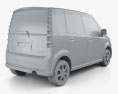 Daihatsu Move Custom 2004 3D模型
