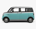 Daihatsu Move Canbus con interni 2020 Modello 3D vista laterale