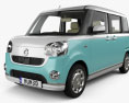 Daihatsu Move Canbus con interior 2020 Modelo 3D