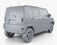 Daihatsu Taft 2023 3D 모델 