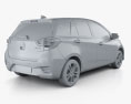 Daihatsu Sirion 2021 3D 모델 