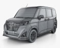Daihatsu Thor Custom 2020 3d model wire render