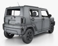 Daihatsu Taft з детальним інтер'єром 2023 3D модель