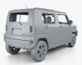 Daihatsu Taft com interior 2023 Modelo 3d