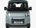 Daihatsu Hijet Cargo Deluxe with HQ interior 2024 3D 모델  front view