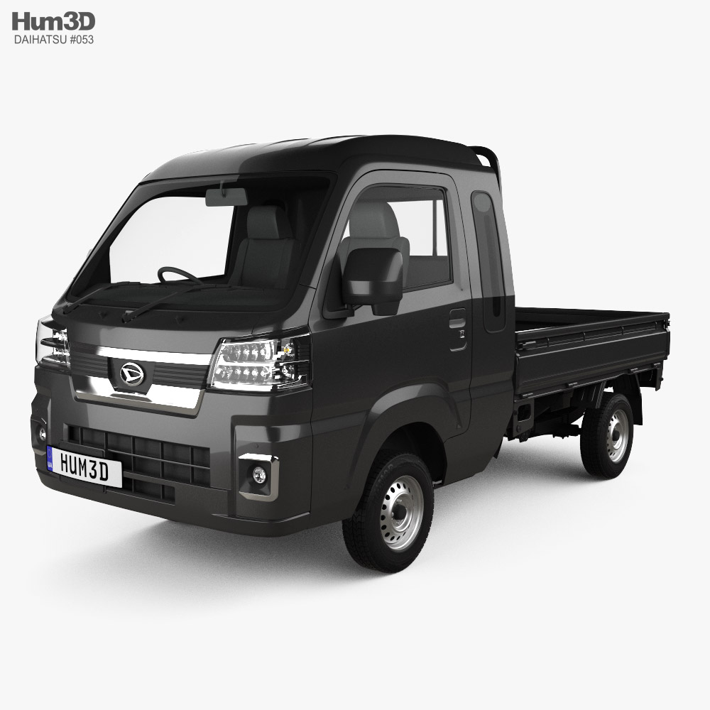 Daihatsu Hijet Truck Jumbo Extra 2022 3D модель