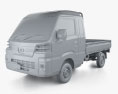 Daihatsu Hijet Truck Jumbo Extra 2022 3d model clay render
