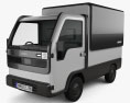 Daihatsu Uniform Truck 2024 3D 모델 