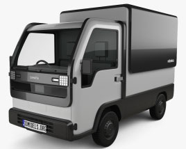 Daihatsu Uniform Truck 2024 3D model