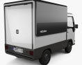Daihatsu Uniform Truck 2024 3D模型 后视图