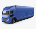 Daimler E-Fuso Vision One Box Truck 2020 3d model