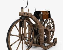 Daimler Reitwagen 1885 3D model