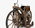 Daimler Reitwagen 1885 3Dモデル