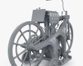 Daimler Reitwagen 1885 Modello 3D