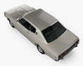 Datsun 260C 쿠페 1976 3D 모델  top view