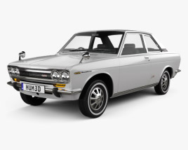 Datsun Bluebird 1600 SSS Coupe 1968 3Dモデル