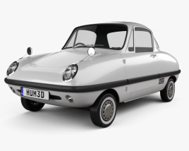 3D model of Datsun Baby 1964