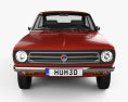 Datsun 1200 coupé 1970 Modello 3D vista frontale