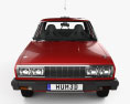 Datsun Stanza 4 porte Auto da corsa Berlina 1977 Modello 3D vista frontale