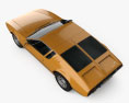 De Tomaso Mangusta 1967 3D-Modell Draufsicht