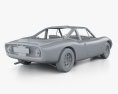 De Tomaso Vallelunga з детальним інтер'єром 1968 3D модель