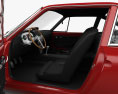 De Tomaso Vallelunga з детальним інтер'єром 1968 3D модель seats