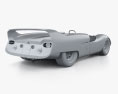 De Tomaso P70 with HQ interior and engine 1968 3d model