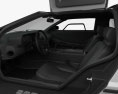 DeLorean DMC-12 带内饰 和发动机 1984 3D模型 seats