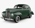 DeSoto Deluxe Touring Sedan 1939 3d model