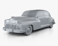 DeSoto Custom Suburban セダン 1947 3Dモデル clay render