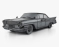 DeSoto Hardtop Coupe 1961 3Dモデル wire render