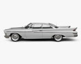 DeSoto Hardtop Coupe 1961 3Dモデル side view
