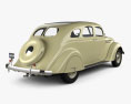 DeSoto Airflow sedan 1935 3D-Modell Rückansicht