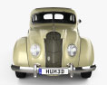 DeSoto Airflow sedan 1935 3D-Modell Vorderansicht