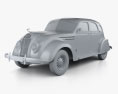 DeSoto Airflow sedan 1935 3D-Modell clay render
