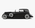 Delage D8 100 쿠페 Chauffeur par Franay 1936 3D 모델  side view