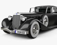 Delage D8 100 coupe Chauffeur par Franay 1936 3D模型
