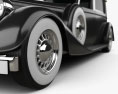 Delage D8 100 coupe Chauffeur par Franay 1936 3D模型