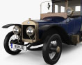 Delage Type A1 Gillotte Coupe 1917 3D модель
