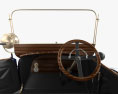 Delage Type A1 Gillotte Coupe con interni e motore 1917 Modello 3D dashboard
