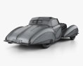 Delahaye 135M Figoni and Falaschi コンバーチブル 1937 3Dモデル
