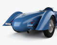 Delahaye 135C with HQ interior and engine 1940 3d model
