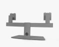 Dell Dual Monitor Stand MDS19 3d model