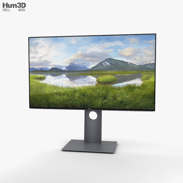 Dell Monitor U2419H 24 3Dモデル