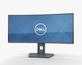 Dell 34-inch Curved Monitor U3419W 3D model